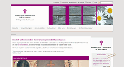 Desktop Screenshot of musterhausen-evangelisch.de